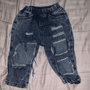 SHEIN BABY RIPPED PANTS